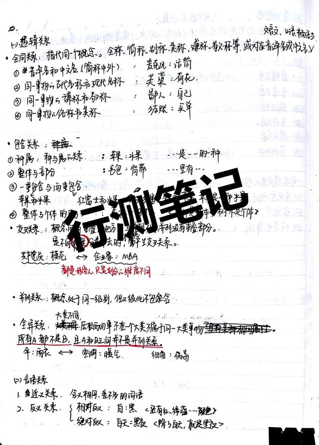 2020國考省考公考筆記，分享上岸大神如何總結(jié)歸納